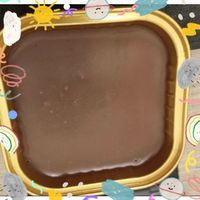 超厚的巧克力熔岩蛋糕！！好吃