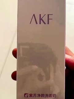 AKF紫苏氨基酸洗面奶官方旗舰店深层清洁控