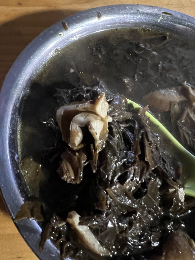 瓷都德化本地美食清淡降火苦菜汤