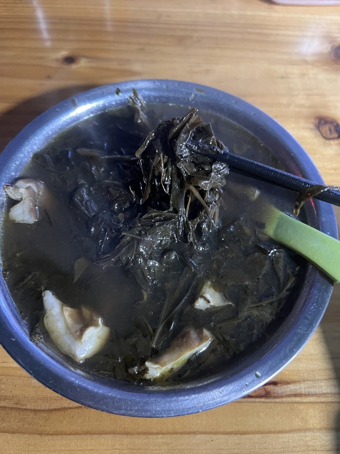瓷都德化本地美食:清淡降火苦菜汤