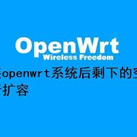 关于我折腾软路由的那些事 篇四：用安装openwrt系统后剩下的硬盘或者U盘容量进行/overlay分区扩容——openwrt软路由扩容避坑不完全指南2.0