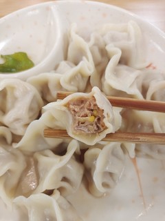 玉米鲜肉馅的饺子🥟这么能这么好吃啊！