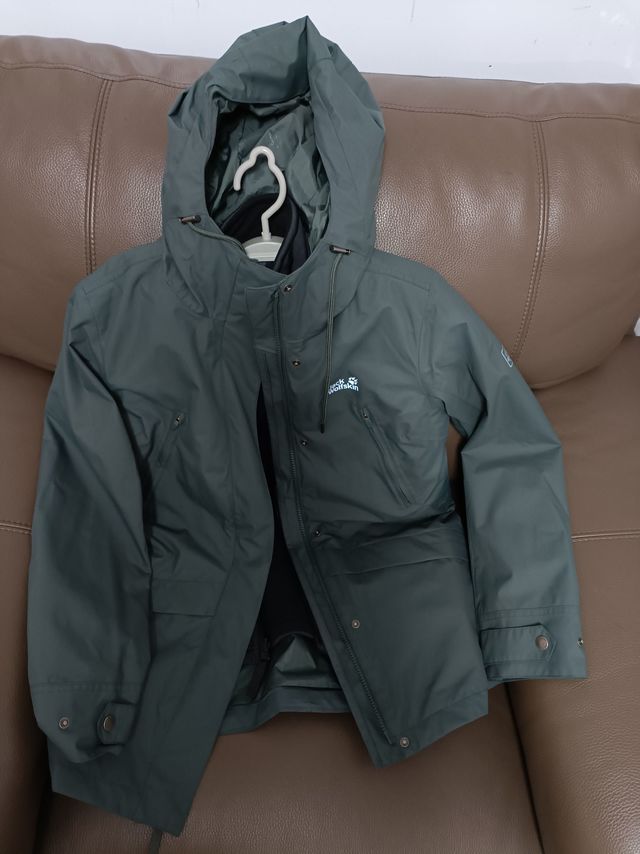 狼爪三合一冲锋衣女款