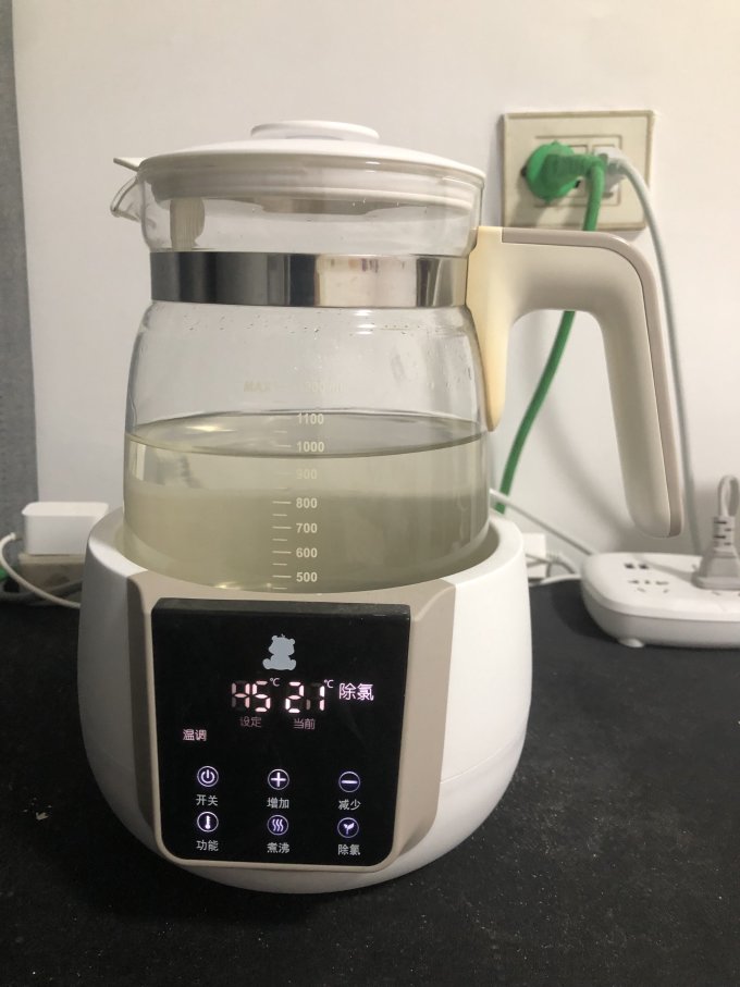 我的养娃好帮手~小白熊恒温调奶器