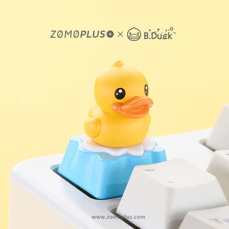 ZOMO x B.Duck小黄鸭立体键帽盲盒简评