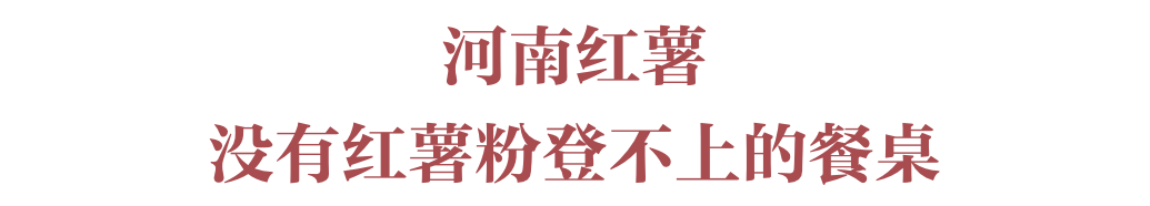 红薯，统一南北味蕾的粮届“盟主”