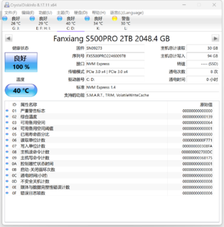 樊想s500 pro 2t到了