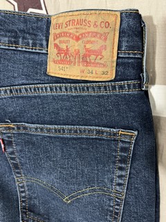 Levi's冬暖系列秋冬新款男士牛仔裤541宽松