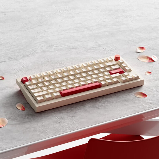 贱驴 A3 机械键盘「瑰奇」配色上线，75%配列、三模连接、双轴可选