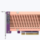 为NAS/工作站：QNAP威联通发布 QM2 PCIe 系列扩展卡，支持双路M.2 SSD