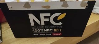 农夫山泉 NFC果汁饮料 100%NFC橙汁300ml*24