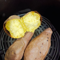 绝了！空气炸锅版的烤红薯你一定要吃！