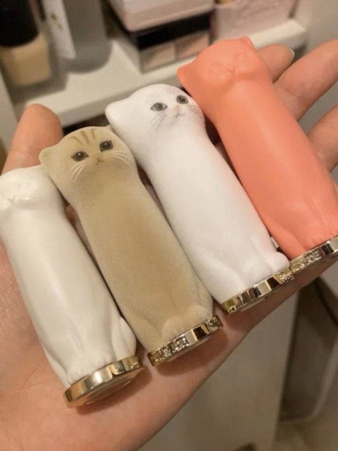 pauljoe猫咪唇膏试色的简单介绍