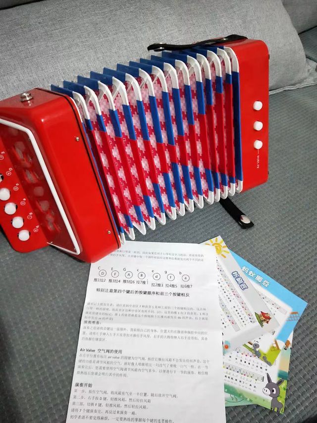 这个手风琴真的巨好玩的！