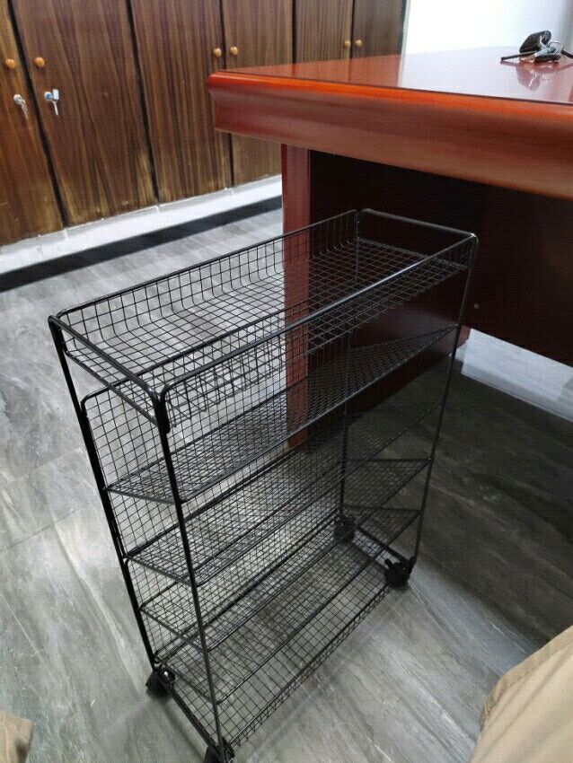 三木可移动书桌下收纳篮