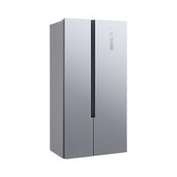 西门子(SIEMENS)500升变频对开双开门大容量家用冰箱超薄嵌入式旋转制冰银色以旧换新BCD-500W(KX50NA41TI)