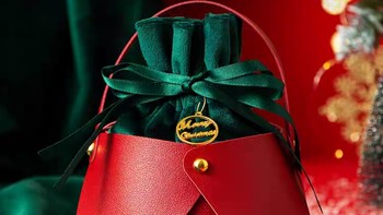 圣诞节礼物袋平安夜平安果苹果小礼品袋糖果包装盒子装饰儿童创意