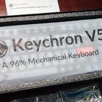 高颜值半透明黑透 Keychron V5客制化机械键盘