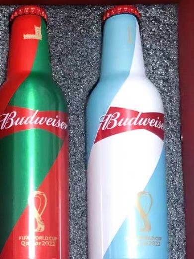 Budweiser/百威啤酒FIFA世界罐定制355ml*8