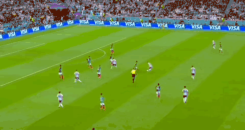 阿根廷2-0墨西哥 梅西一传一射，创历史首位连续5届均有助攻记录！