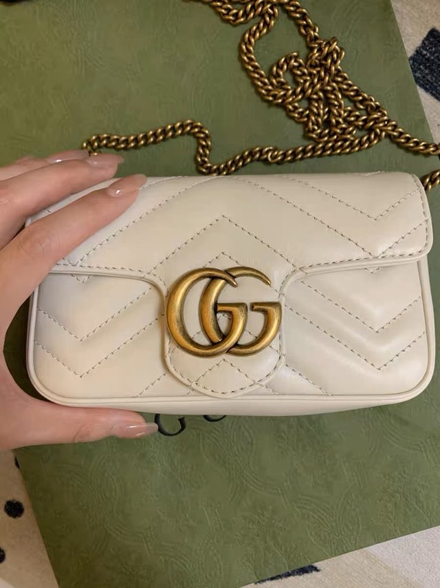 gucci的marmont supermini很值得入手