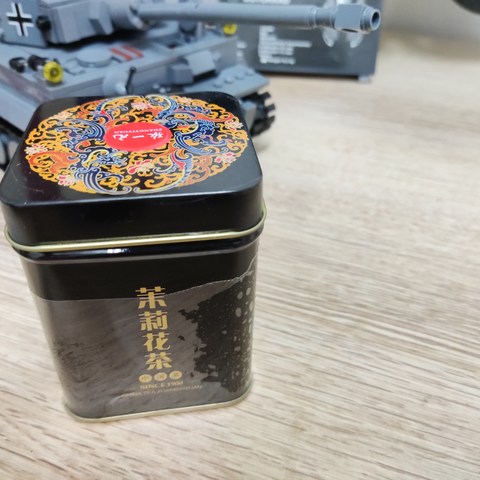 张一元茉莉花茶 小黑罐