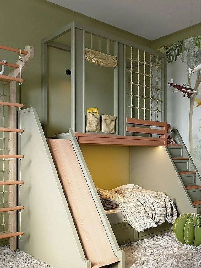 分享一组儿童房设计作品