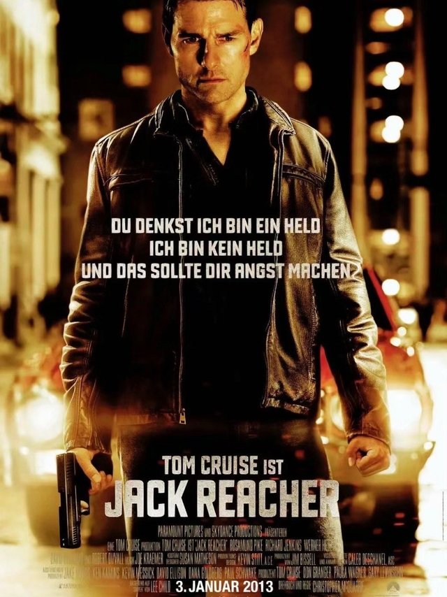 侠探杰克：永不回头 年轻的阿汤哥颜值真高