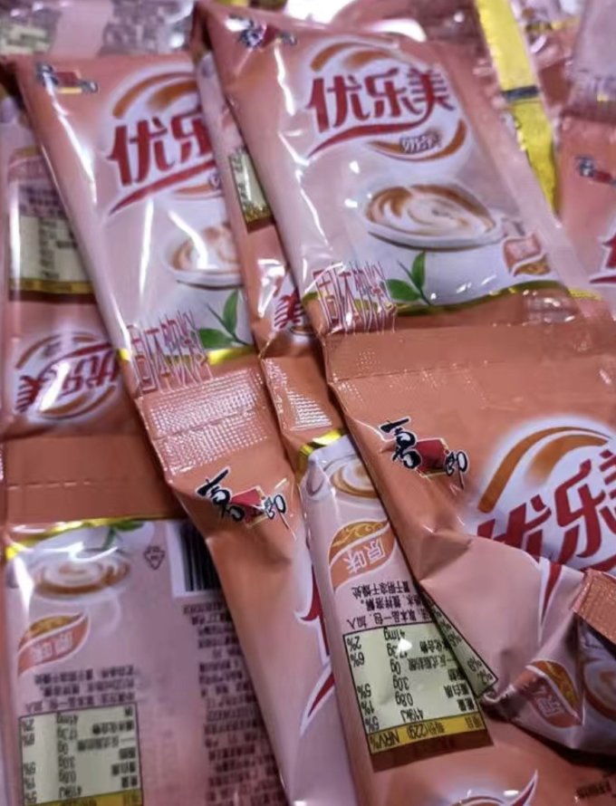 送杯勺优乐美奶茶22g袋装速溶奶粉早餐