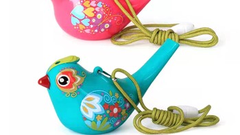 新品汇乐529彩绘水鸟音乐口哨吹奏乐器 传统创意宝贝浴室戏水玩