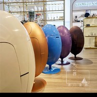 南京专柜意大利soldi design垃圾桶恐龙蛋脏衣篓储物筐收纳桶摆件