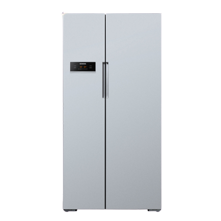 西门子(SIEMENS) 610升变频风冷无霜对开门双开门家用冰箱 超大容量 银色 以旧换新 BCD-610W(KA92NV60T西