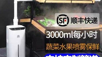 容声工业加湿器大雾量大型大功率商用植物兰花喷雾器超市蔬菜保鲜