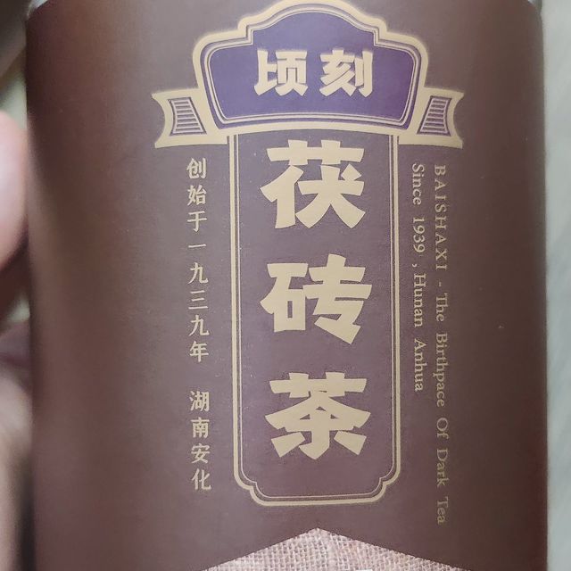 出门带茶之尝试白沙溪茯砖