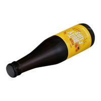 茱莉比利时原装进口啤酒桃子果味啤酒250ML*6瓶装