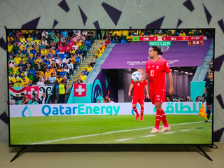 红米65寸电视看世界杯真爽