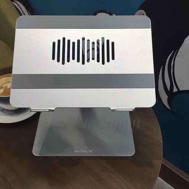 宜客莱 笔记本支架电脑支架散热器 立式支架