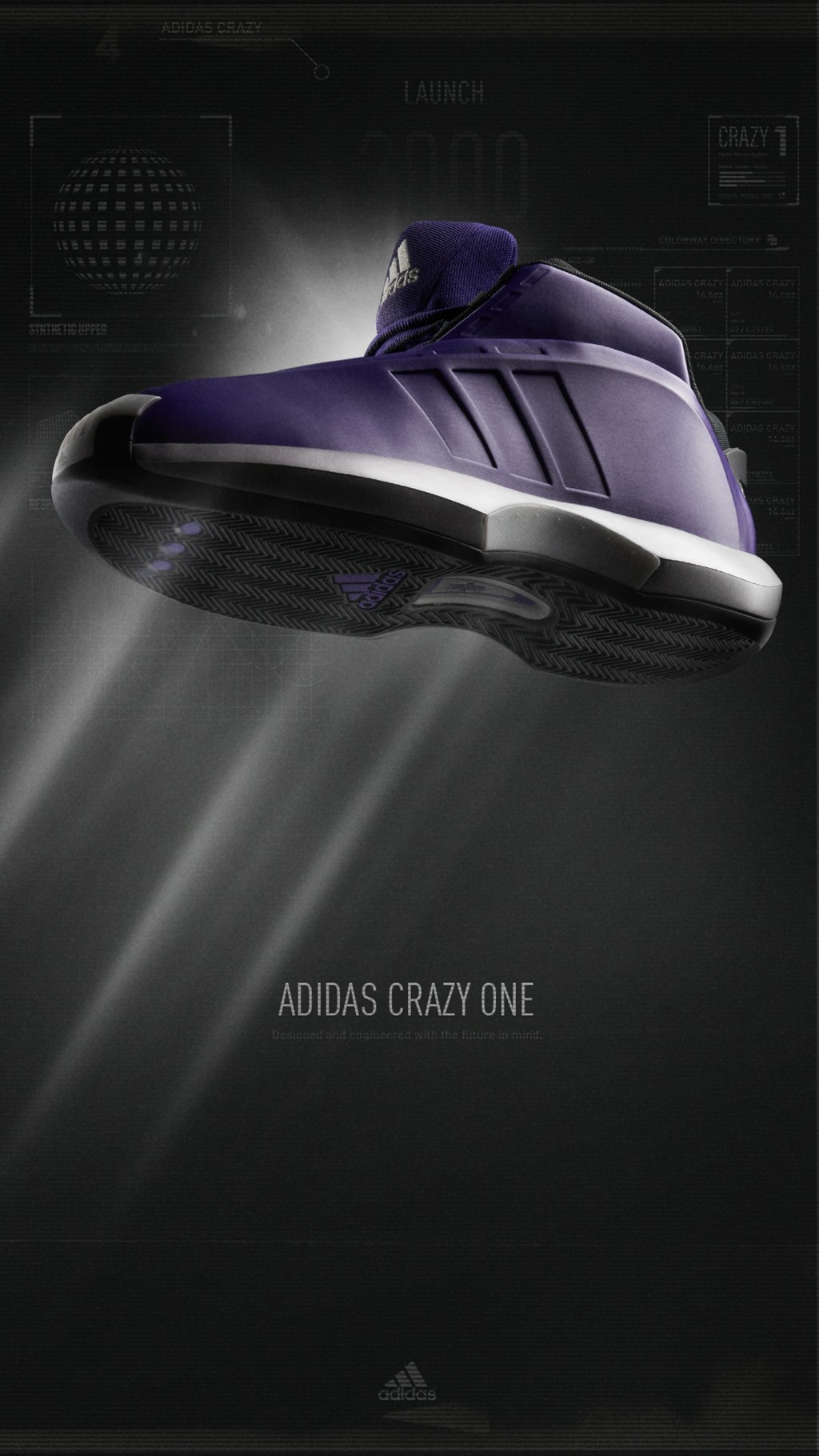 科比战靴adidas Crazy 1官宣复刻，“新配色”粉丝直呼：青春回来了！