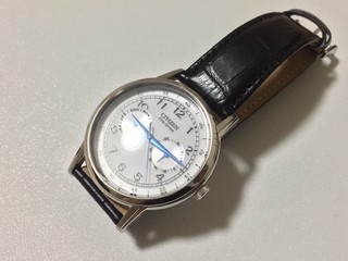 450元买到的西铁城小蓝针AO9000光动能手表