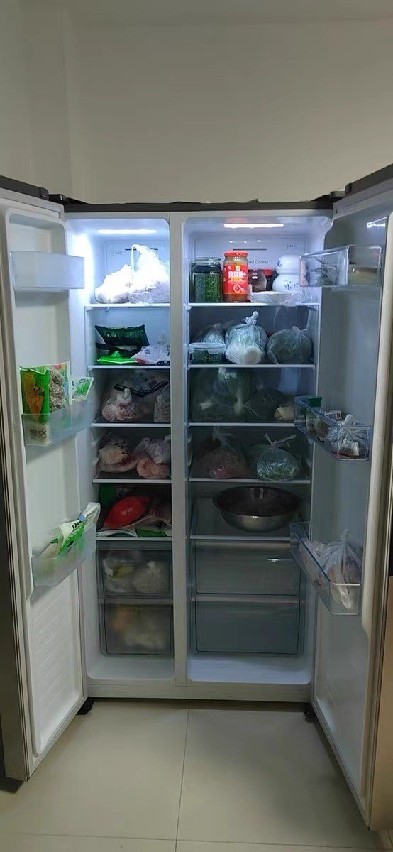 容声对开门冰箱
