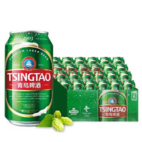 青岛啤酒（TsingTao）经典190310度330ml*24听整箱装