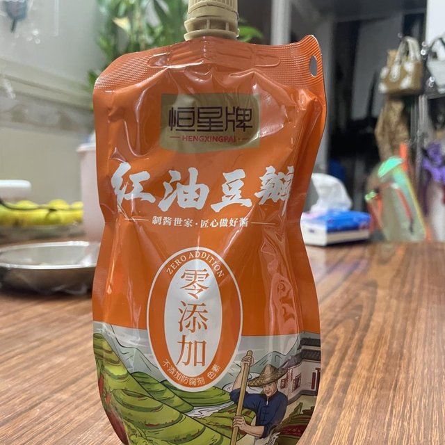 一款天然的红油豆瓣酱！