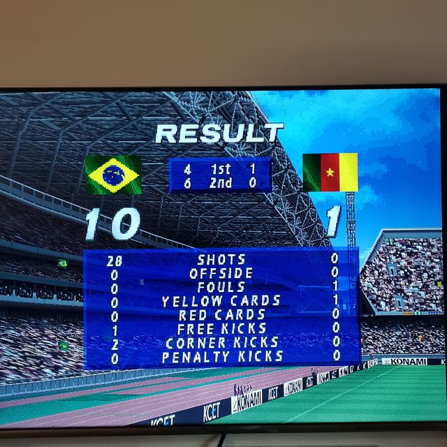 为啥我世界的巴西喀麦隆是10：1？