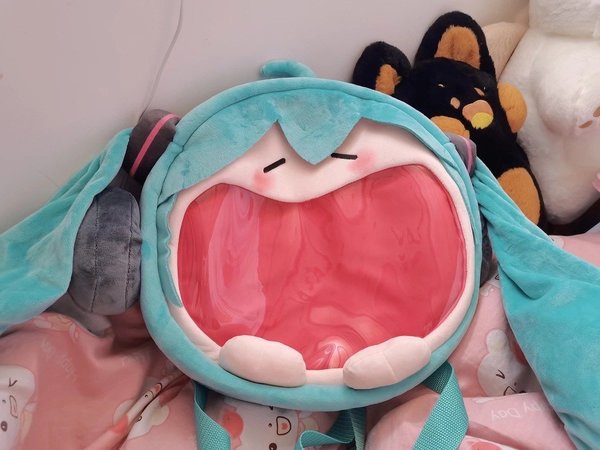 初音未来软乎乎痛包