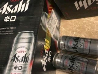 Asahi朝日啤酒（超爽生）11.2度 500ml*24听