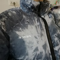 下雪天，穿上我173买的丑丑羽绒服真暖和！