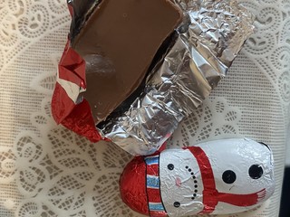 这个圣诞小巧克力我真的太爱啦哈哈哈哈哈哈