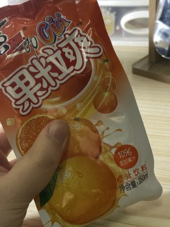 香橙味橙汁饮料果粒爽