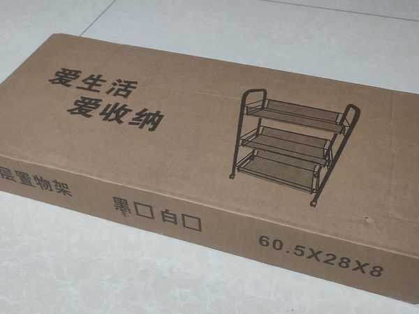 这货架全程安装竟然不用一件工具