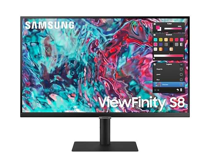 三星ViewFinity S8UT显示器：4K、雷电4